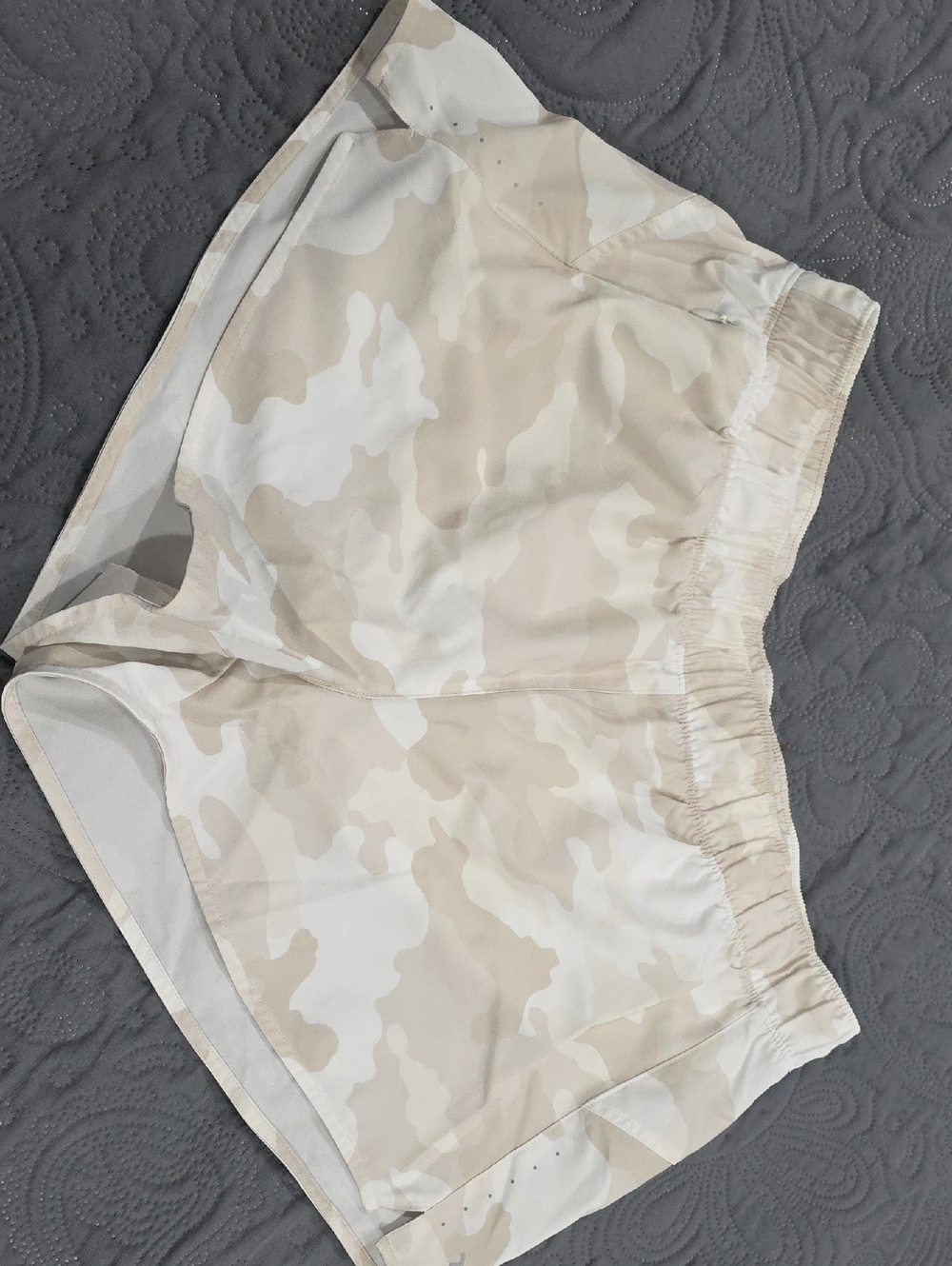Old Navy Beige Camo Athletic Shorts